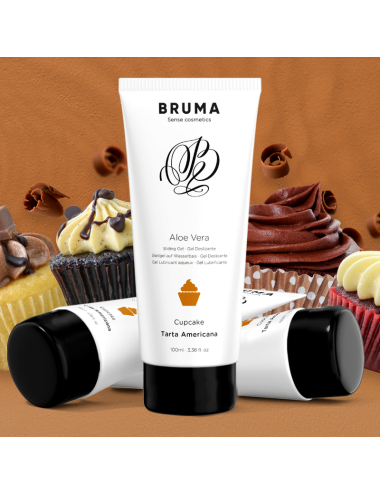 BRUMA - ALOE VERA SLIDING GEL CUPCAKE FLAVOR 100 ML