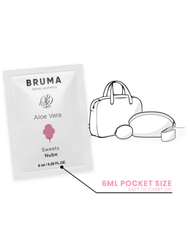 BRUMA - ALOE VERA SLIDING GEL SWEETS FLAVOR 6 ML