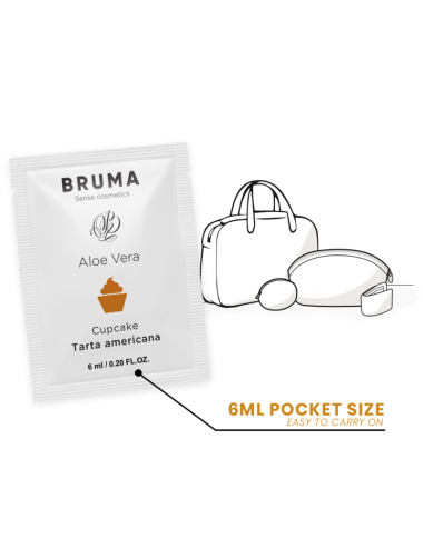 BRUMA - ALOE VERA SLIDING GEL CUPCAKE FLAVOR 6 ML