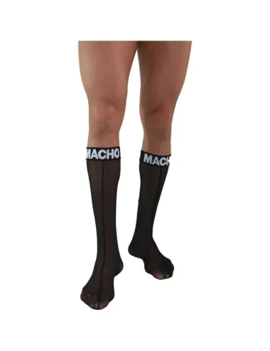 MACHO - THIN SOCKS ONE SIZE BLACK