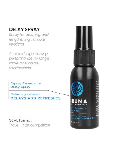 BRUMA - DELAY AND REFRESHES SPRAY 30 ML