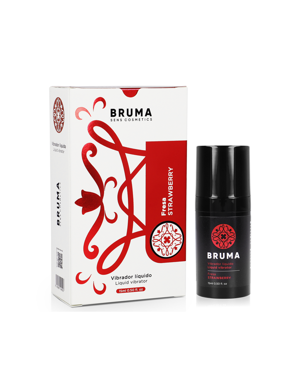 BRUMA - LIQUID VIBRATOR ULTRA SLIDING STRAWBERRY 15 ML
