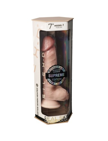 SILEXD - PREMIUM THERMOREACTIVE SILICONE REALISTIC PENIS 17.8 CM