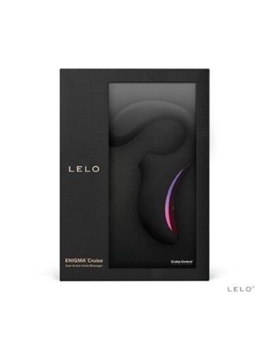 LELO - ENIGMA CRUISE DOUBLE STIMULATION SONIC MASSAGER BLACK