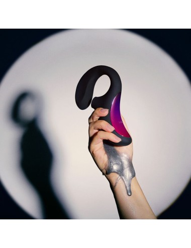 LELO - ENIGMA CRUISE DOUBLE STIMULATION SONIC MASSAGER BLACK