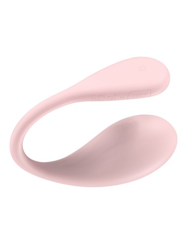 KIIROO - SPOT KISS ME U-SHAPED VIBRATOR PINK