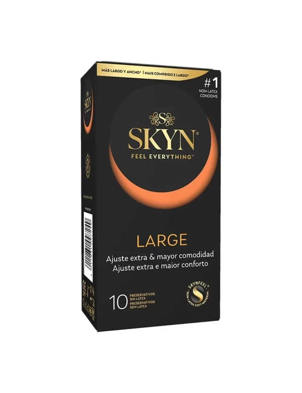 SKYN - LARGE EXTRA ADJUSTMENT CONDOMS 10 UNITS SKYN - LARGE EXTRA ADJUSTMENT CONDOMS 10 UNITS