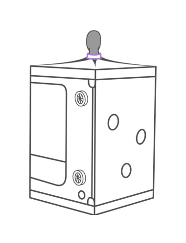 SECRET DOME - KINK CLUB CABIN SCANDALE PURPLE