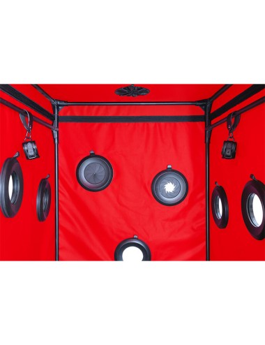 SECRET DOME - KINK CLUB CABIN SCANDALE BLACK & RED