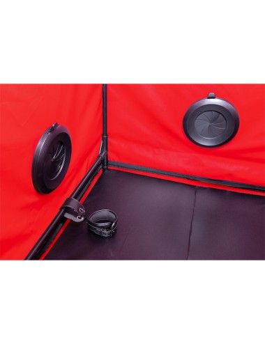 SECRET DOME - KINK CLUB CABIN SCANDALE BLACK & RED