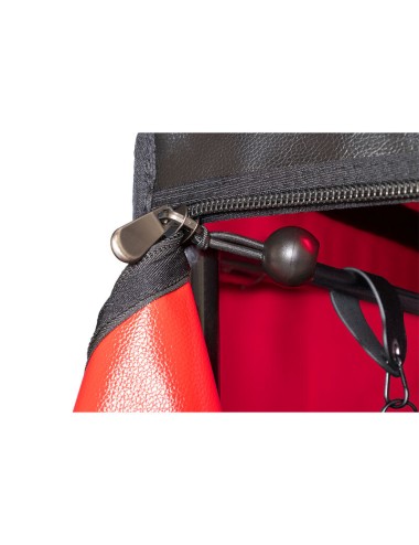 SECRET DOME - KINK CLUB CABIN SCANDALE BLACK & RED
