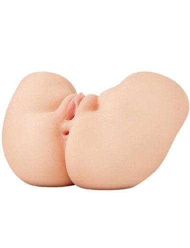 PDX ELITE - SHAKETHAT ASS REALISTIC VAGINA AND ANUS MASTURBATOR WITH VIBRATION