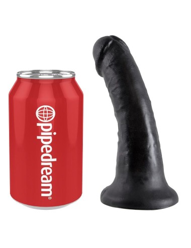 KING COCK 6" COCK BLACK 15.2 CM