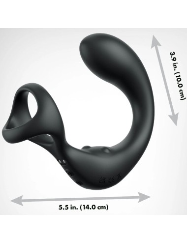 ANAL FANTASY ELITE COLLECTION - VIBRATING ANAL MASSAGER WITH REMOTE CONTROL