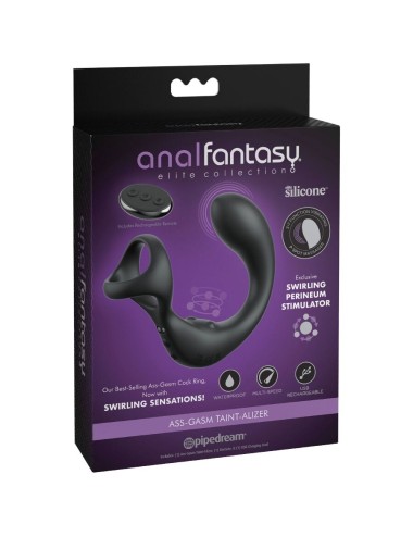 ANAL FANTASY ELITE COLLECTION - VIBRATING ANAL MASSAGER WITH REMOTE CONTROL