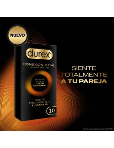 DUREX - TOTAL CONNECTION ULTRA FINE PLUS LATEX FREE 10 UNITS