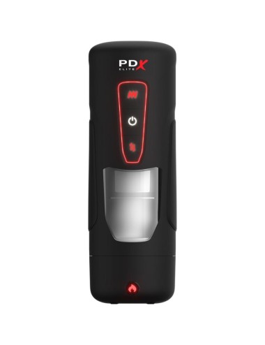 PDX ELITE - MILK ME HOTTER AUTOMATIC MASTURBATOR WITH THRUSTING AND HEAT EFFECT VIBRATION