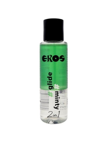 EROS - "2 IN 1" GLIDE MINTY SILICONE-BASED LUBRICANT 100 ML