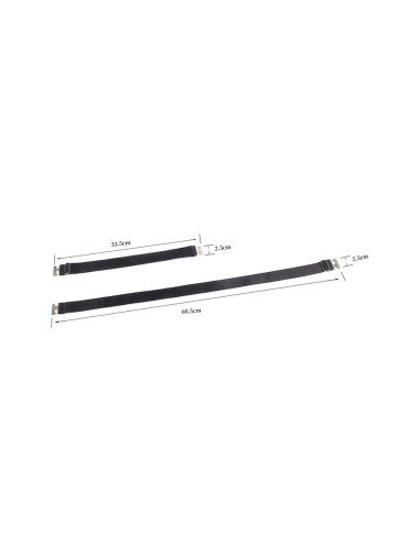 SUBBLIME - 957476 ADJUSTABLE BUCKLES BLACK