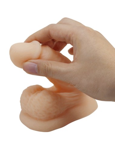 PRETTY LOVE - WILDON ULTRA REALISTIC AND ELASTIC DILDO 10 CM NATURAL