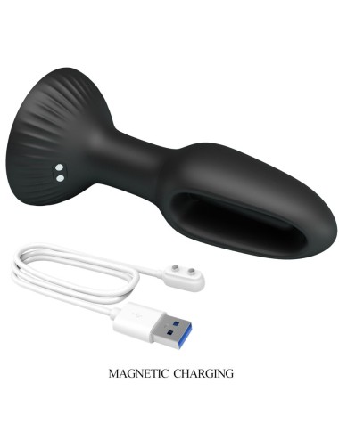 PRETTY LOVE - HUBERT ANAL PLUG WITH 7 VIBRATION MODES