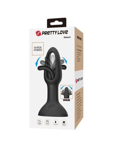 PRETTY LOVE - HUBERT ANAL PLUG WITH 7 VIBRATION MODES