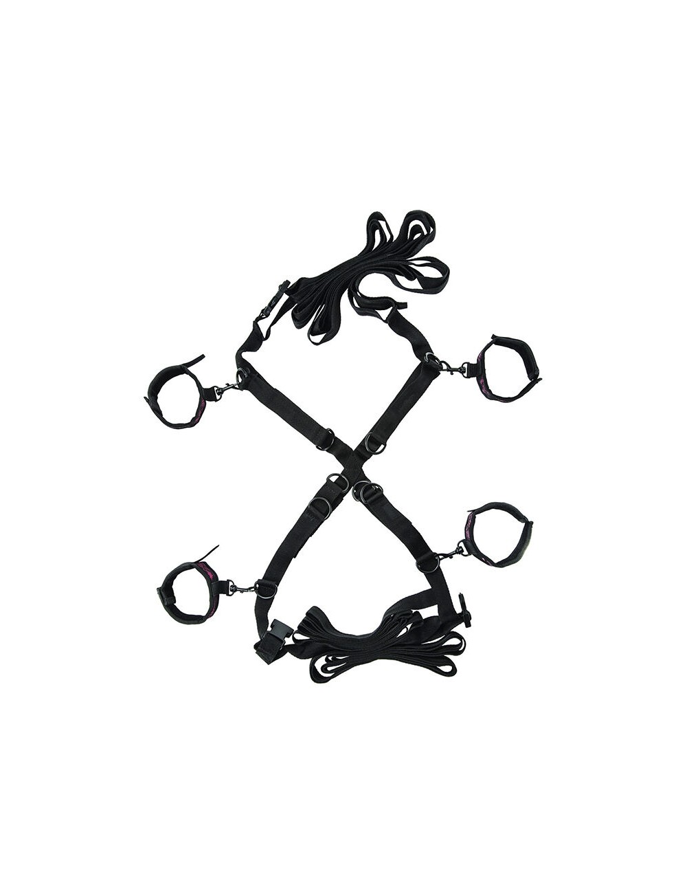 CALEXOTICS - SCANDAL SET OF CROSS BED TIES CALEXOTICS - SCANDAL SET OF CROSS BED TIES