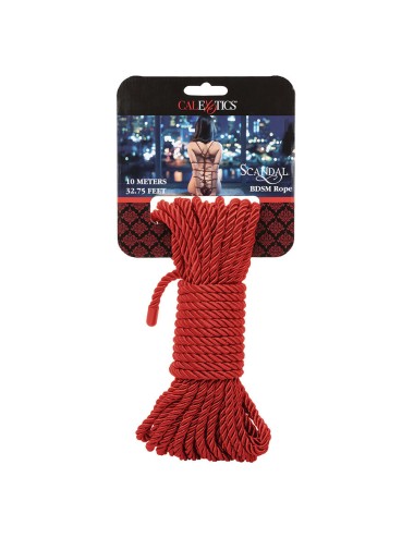 CALEXOTICS - SCANDAL RED BDSM ROPE 10 M