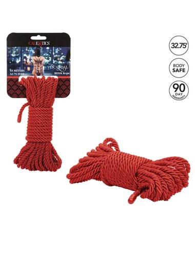 CALEXOTICS - SCANDAL RED BDSM ROPE 10 M