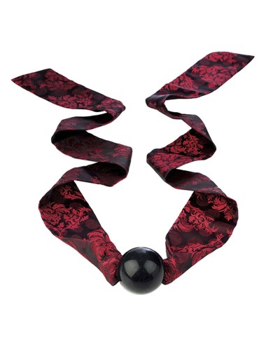 CALEXOTICS - SCANDAL BALL GAG WITH BLACK/RED BOW