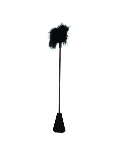 CALEXOTICS - SCANDAL BLACK FEATHER WHIP