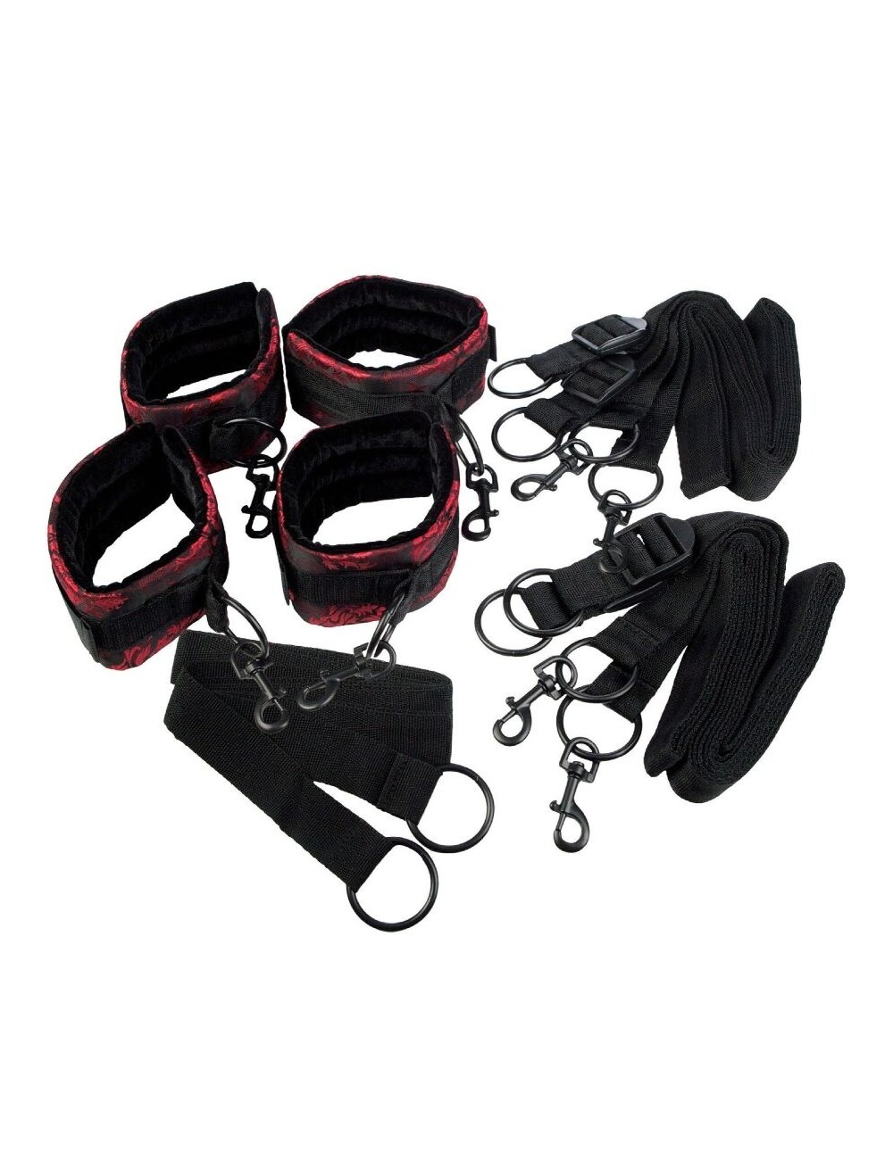 CALEXOTICS - SCANDAL BED TIES SET CALEXOTICS - SCANDAL BED TIES SET