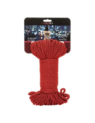CALEXOTICS - SCANDAL RED BDSM ROPE 30 M