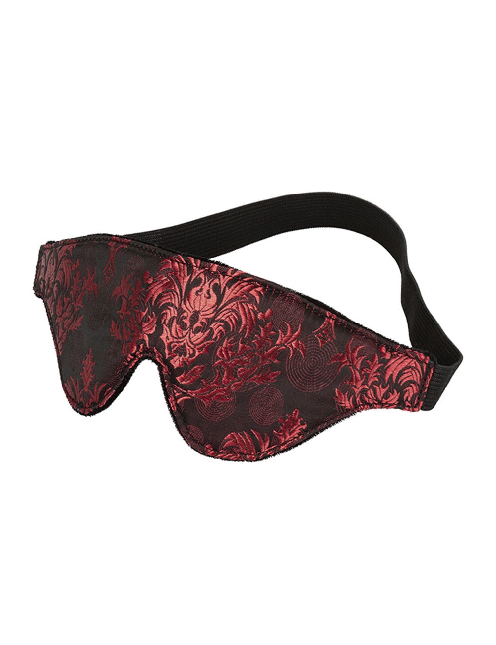 CALEXOTICS - SCANDAL OPAQUE EYE MASK WITH RED DETAILS