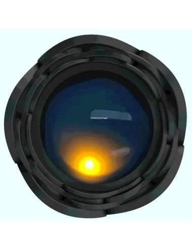 PRETTY LOVE - TARION ANAL PLUG WITH  LED LIGHT BLACK 12.5 CM