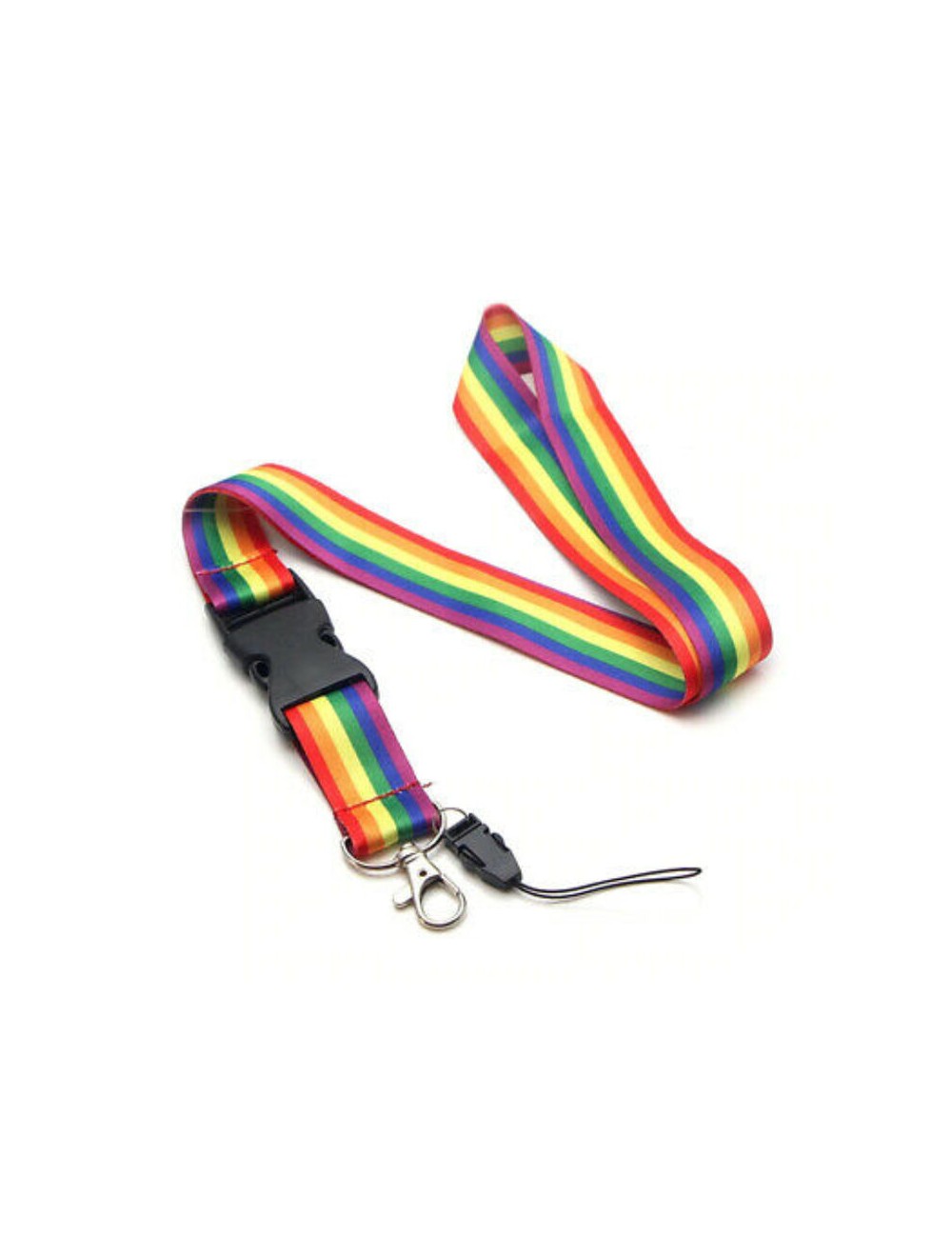 PRIDE - LGBT FLAG LANYARD PRIDE - LGBT FLAG LANYARD
