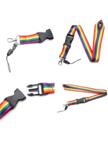 PRIDE - LGBT FLAG LANYARD