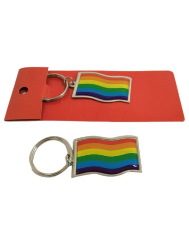 PRIDE - LGBT FLAG KEYCHAIN
