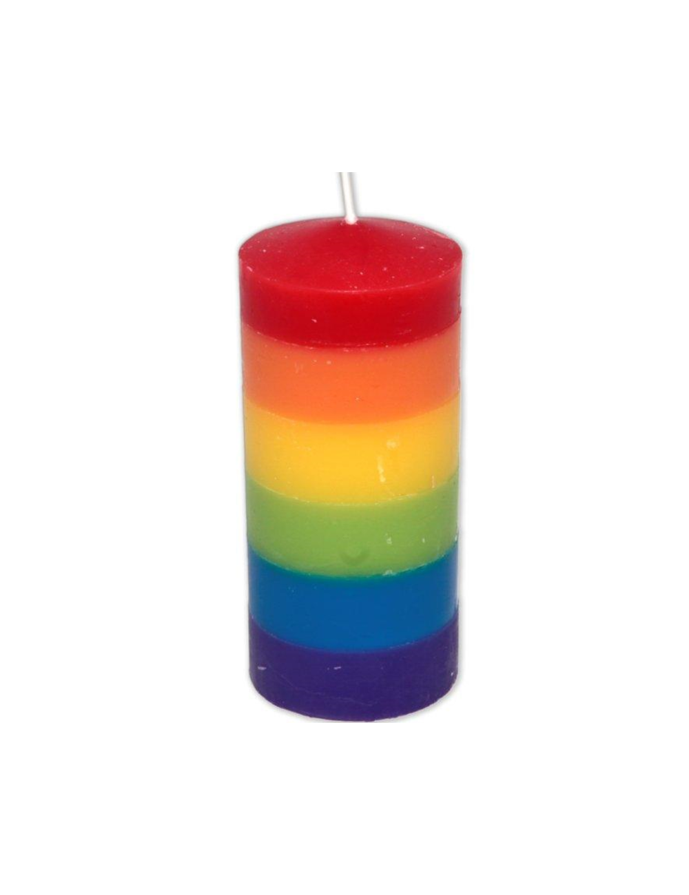 PRIDE - BIG CANDLE WITH LGBT FLAG PRIDE - BIG CANDLE WITH LGBT FLAG