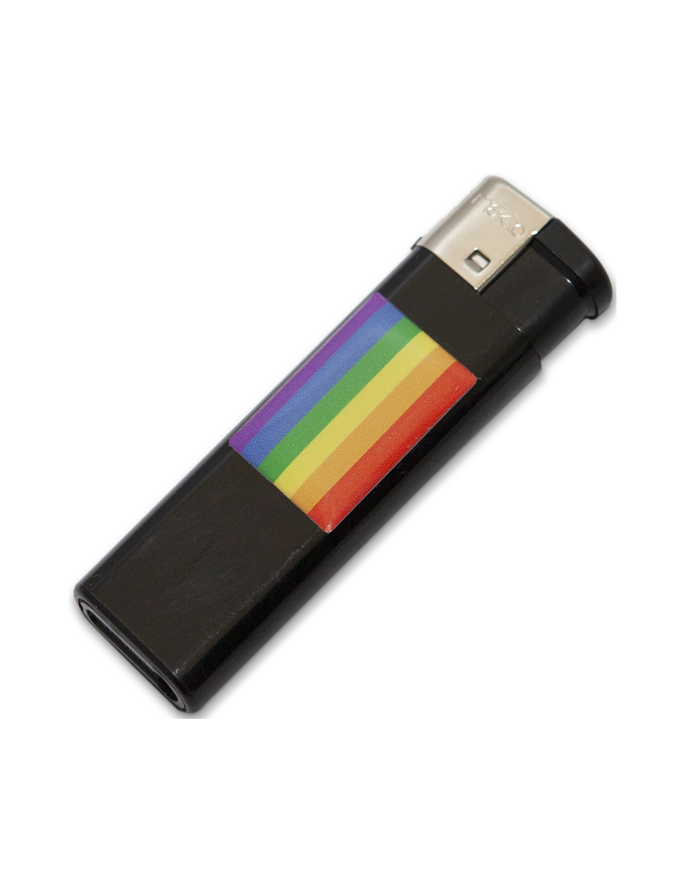 PRIDE - LIGHTER BLACK WITH LGBT FLAG PRIDE - LIGHTER BLACK WITH LGBT FLAG