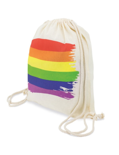 PRIDE - COTTON LGBT FLAG BACKPACK