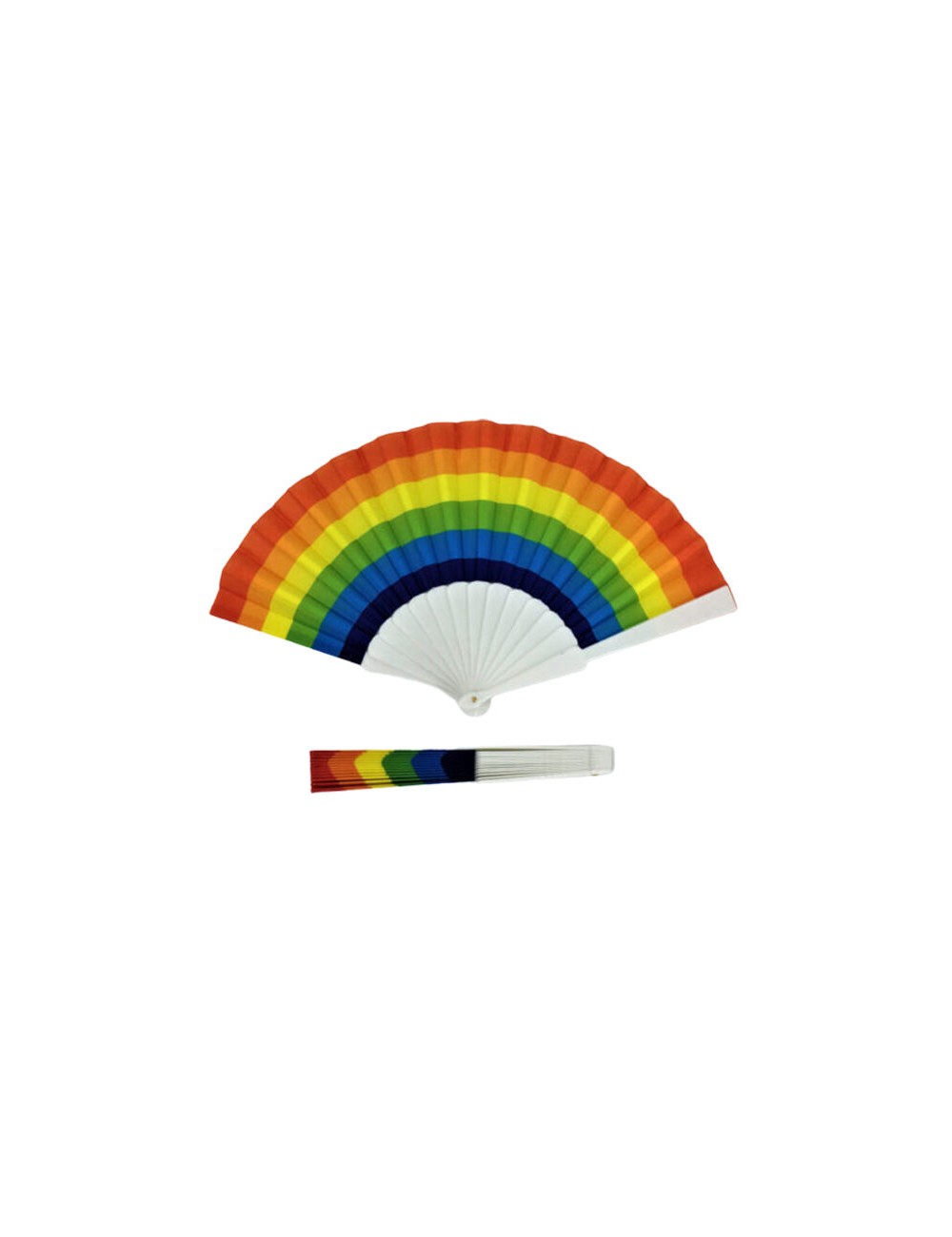 PRIDE - RAINBOW FLAG WOODEN FAN PRIDE - RAINBOW FLAG WOODEN FAN