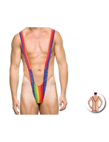 PRIDE - MEN'S TRIKINI RAINBOW FLAG