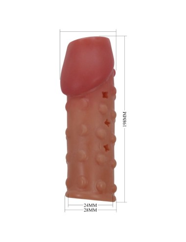 PRETTY LOVE - TIGHT AND VOLUMIZING PENIS SLEEVE NATURAL