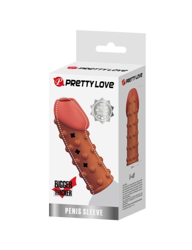 PRETTY LOVE - TIGHT AND VOLUMIZING PENIS SLEEVE NATURAL