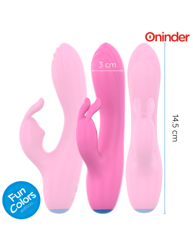 ONINDER CUTE - LOVE BUNNY VIBRATOR G-SPOT CLITORIS - FREE WORLDWIDE APP