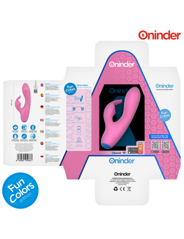 ONINDER CUTE - LOVE BUNNY VIBRATOR G-SPOT CLITORIS - FREE WORLDWIDE APP