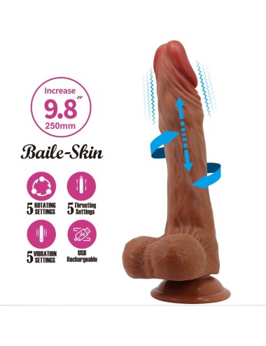 BAILE - CALISTO REALISTIC DILDO 24 CM FLESH