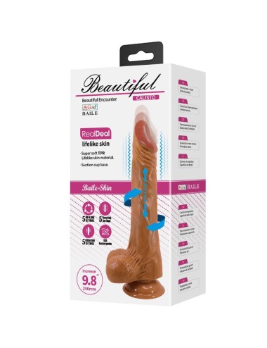 BAILE - CALISTO REALISTIC DILDO 24 CM FLESH
