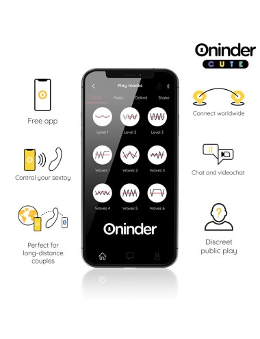 ONINDER CUTE - LOVE BUDDY MASTER G-SPOT VIBRATOR - FREE WORLDWIDE APP